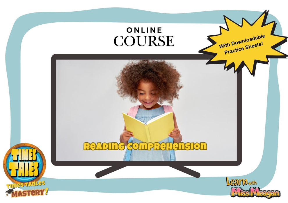 Reading Comprehension Course for Gr. 3-4