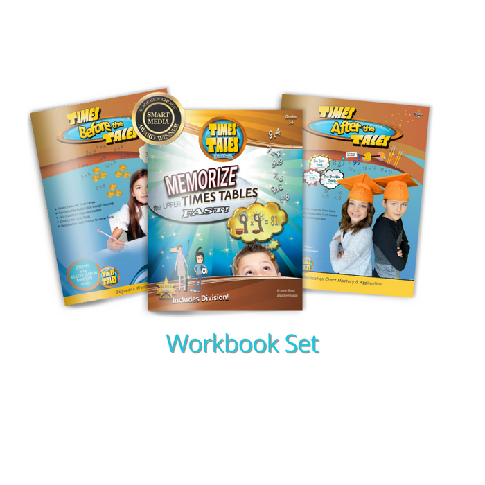 Multiplication Chart Mastery - 3 Workbook Set