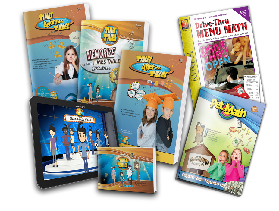 Multiplication Mastery Bundle - (w/ Times Tales streaming video)