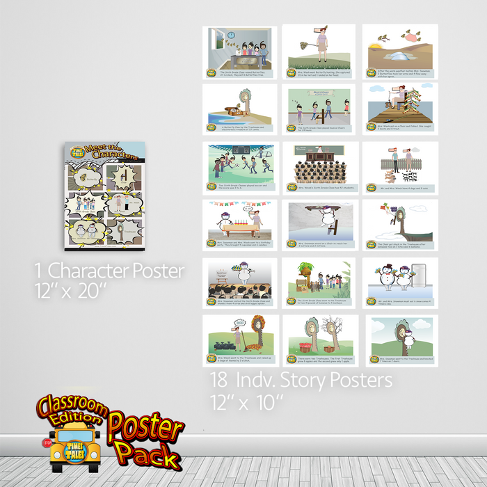 Times Tales Classroom Story Poster Pack