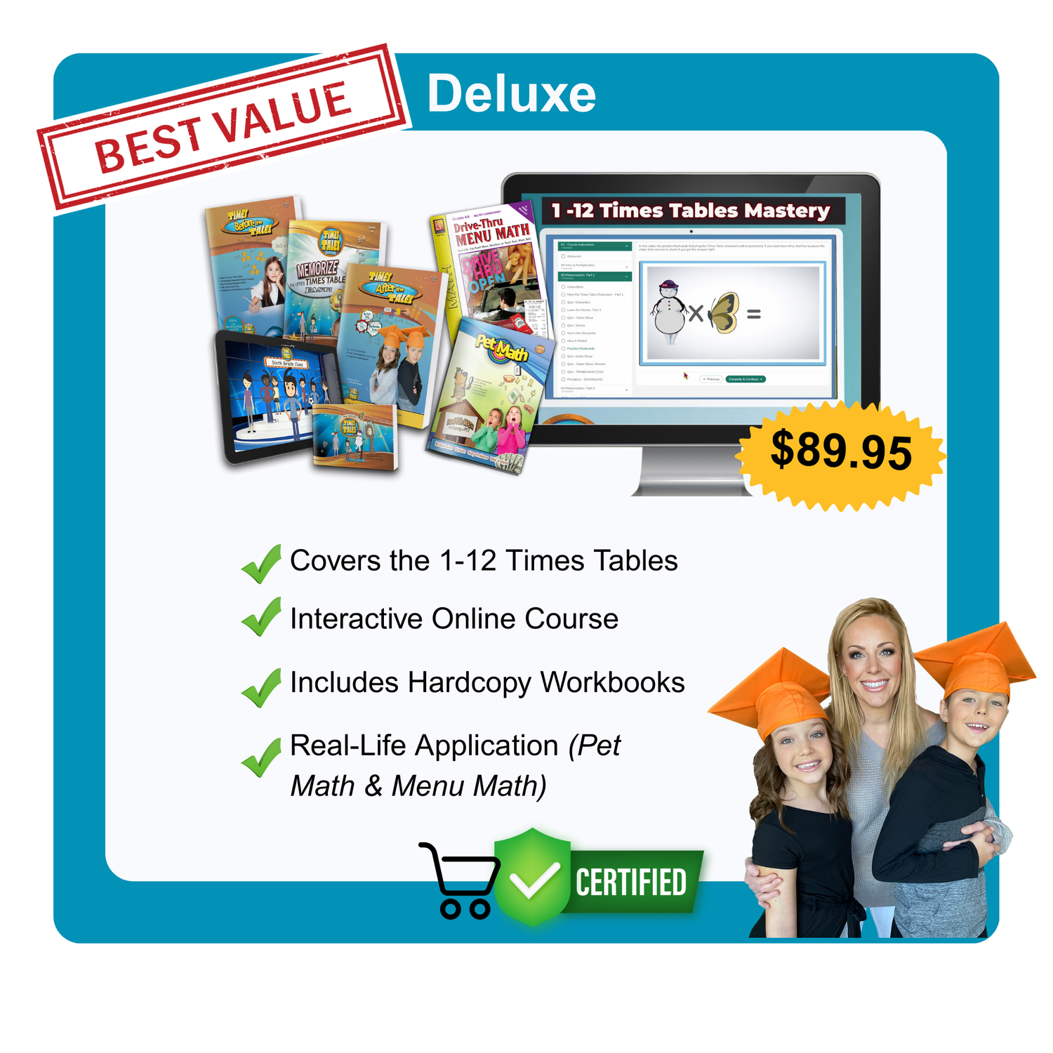 Deluxe Course- $89.95