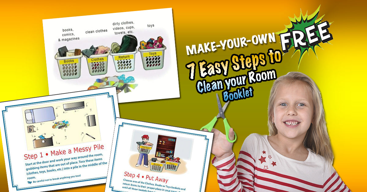 Mini-Bedroom Cleaning Booklet -  (Digital Download)