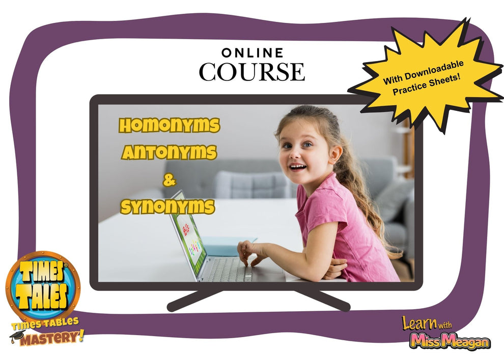 Mastering Synonyms, Antonyms, and Homonyms MINI-Course