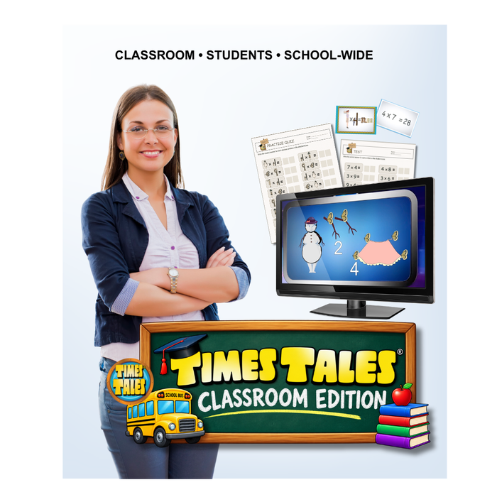 Classroom Ed. - Times Tales™ Multiplication Chart Mastery Online Course (digital only)