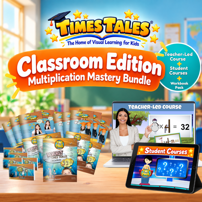 Multiplication Mastery -Classroom Ed.- Super Pack  (Course +Physical Wkbks.)