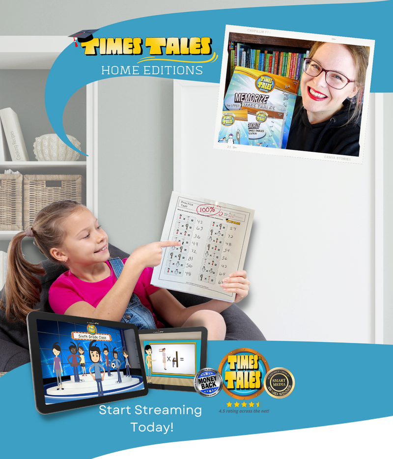 Timetaples Times Tables: Memorize Multiplication Facts Fast — The Home of Times Tales!