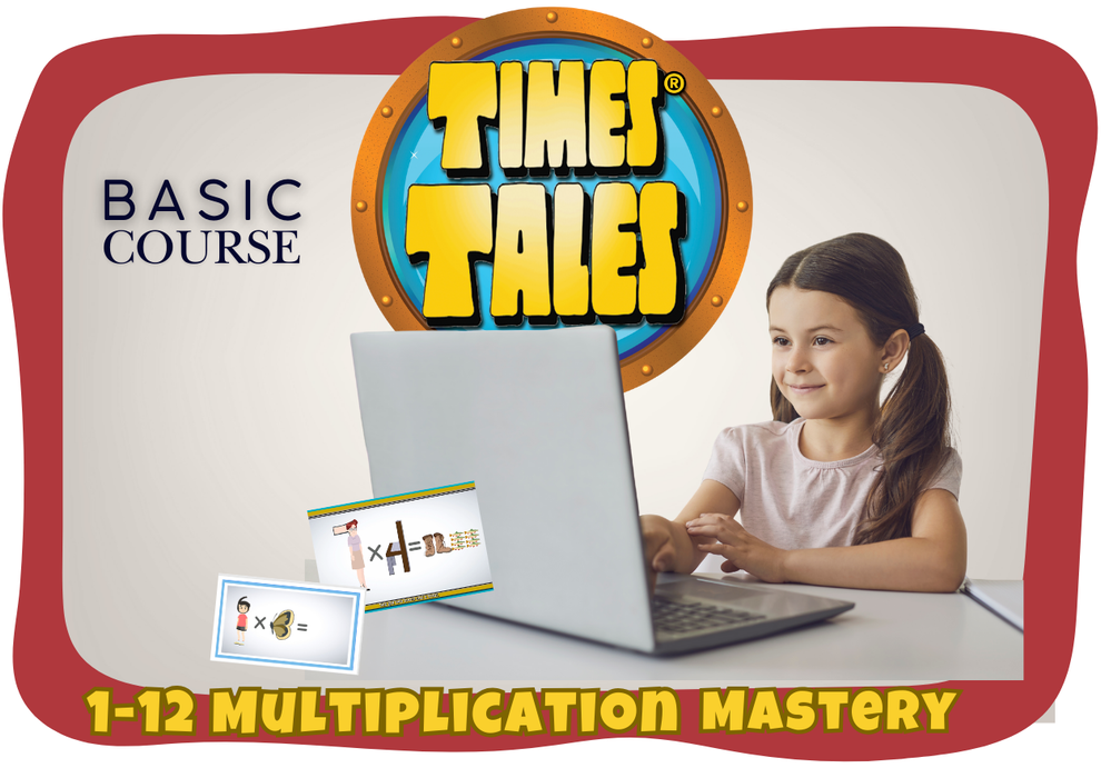 Basic 1 Basic 1-12 Multiplication Facts Course (Digital Only)