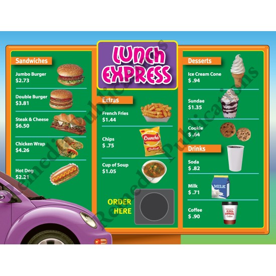 Pet Math & Drive-Thru Menu 2 Pack - Additional Multiplication Practice!