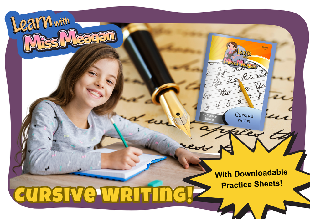 Cursive Handwriting - Online Course (Gr. 3-4)