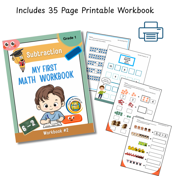 Subtraction Online Course (Gr. 1)