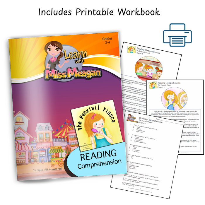 Miss Meagan’s Reading Comprehension Course (Gr. 3–4)