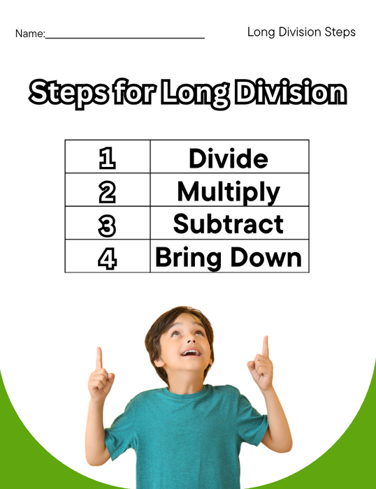 FREE Division Worksheets Printable!