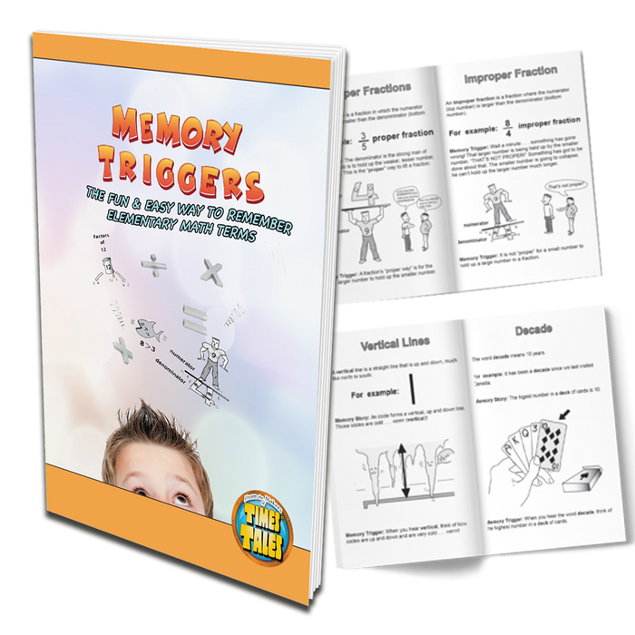 Memory Triggers - Memorize 16 Elementary Math Terms the Easy Way!