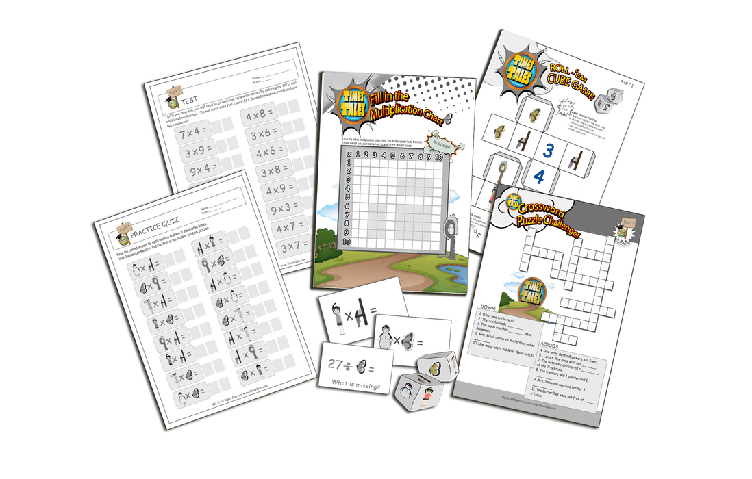 Times Tales® Classroom Video - (Digital Streaming or USB)