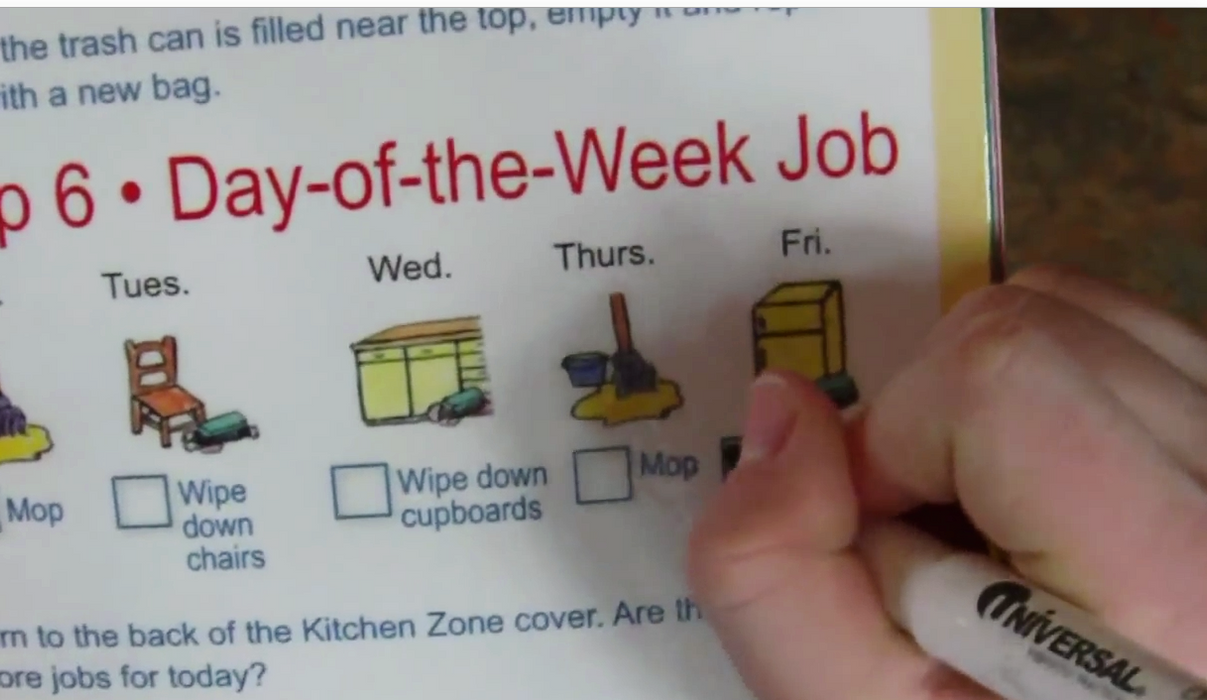 Kid's Chore Chart & Laundry Book BUNDLE Flip Charts