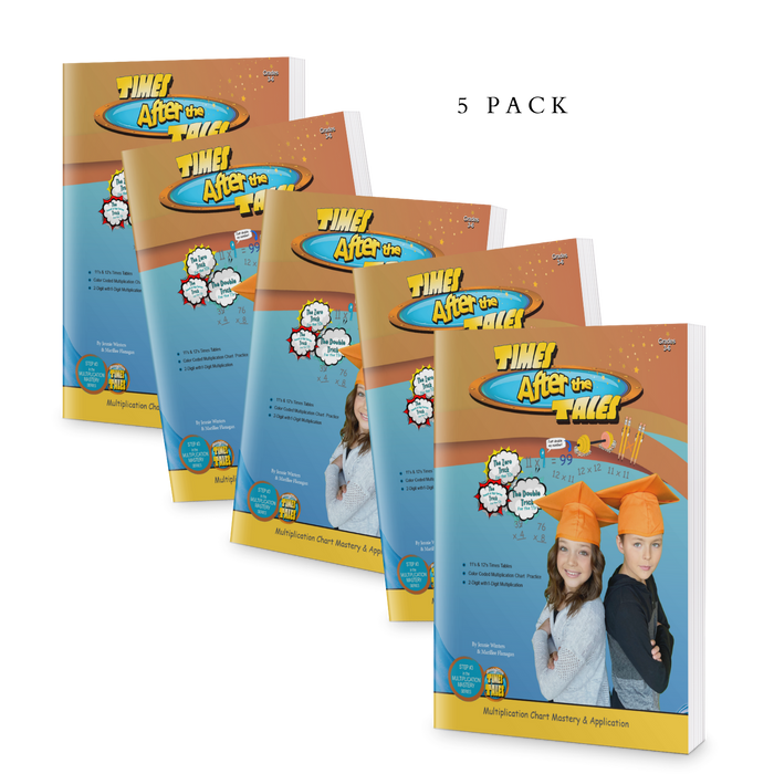 Times Tales® Times AFTER the Tales Workbooks - (5 Packs)