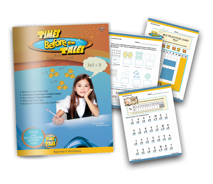 Times Tales® - 3 Part Multiplication Series (1's-12's Times Tables) 2 yr. sub.